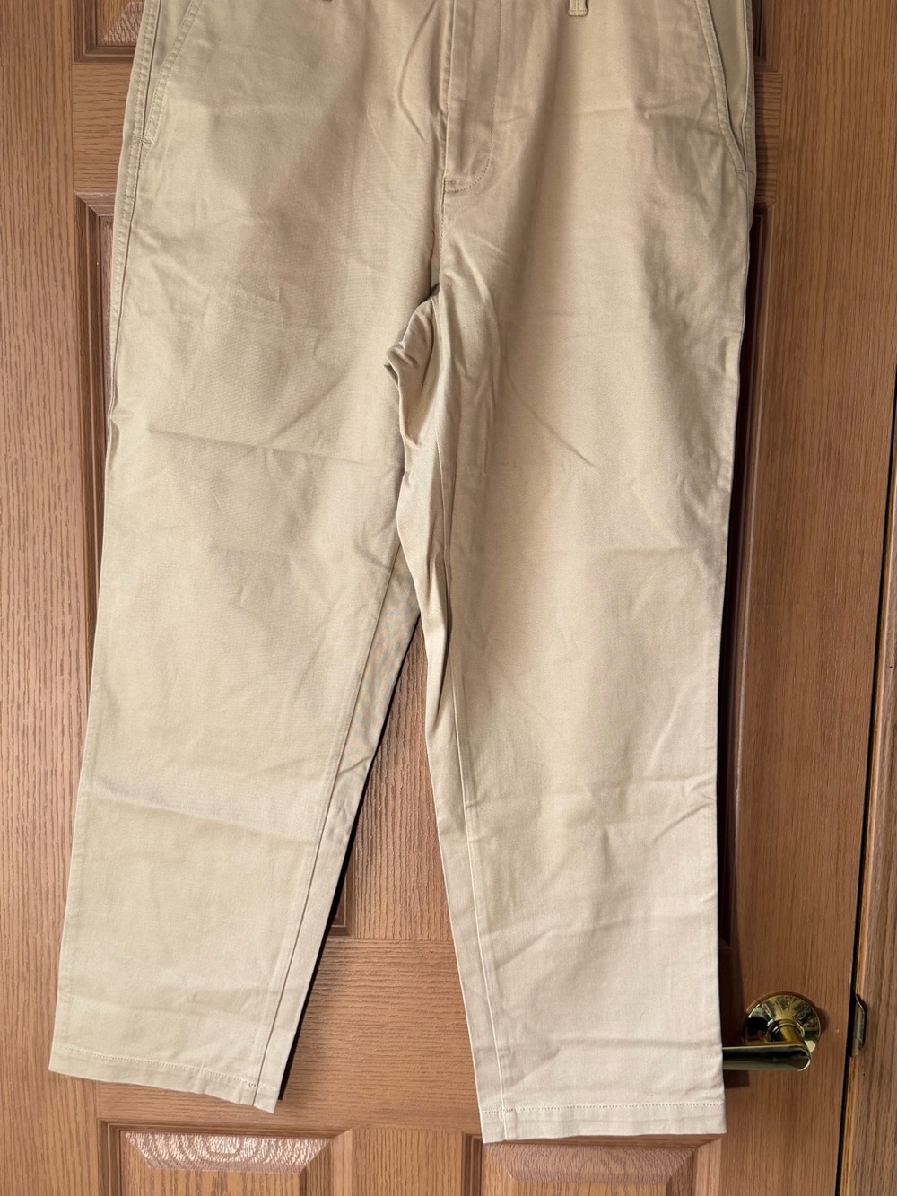 Lands' End Women's Khaki Chinos - Beige